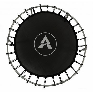 Дитячий батут Atleto 140 см з сіткою червоний (21000401)