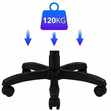 Кресло геймерское Bonro B-810 черное (42401041)