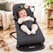 Детский шезлонг Spoko Baby кресло качели серые (SP-108) (42401233)