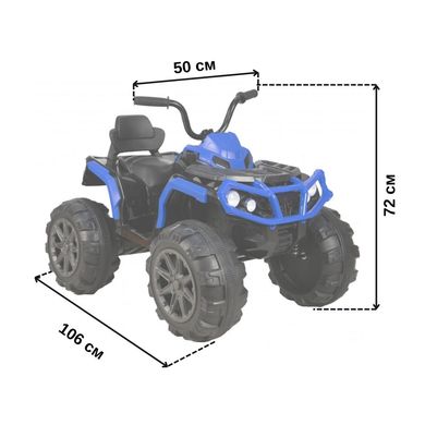 Дитячий електроквадроцикл Spoko HM-1288 синій (42300208)