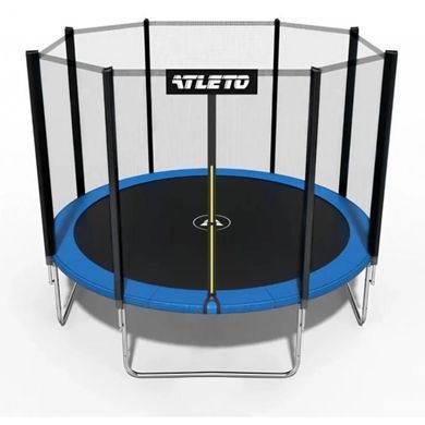 Батут дитячий з сіткою та драбинкою 435 см Atleto (21000300)