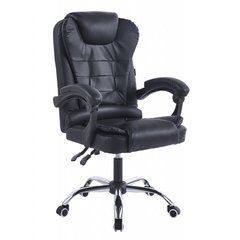 Крісло офісне на колесах Bonro BN-6070 чорне (42400439)